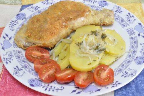 Smažená kuřecí stehna s fenyklem – Snadné recept z Česko kuchyně, hotový za 30 - 45 minut